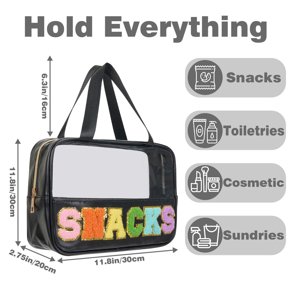 Burskit large zipper pocket offers organized storage inside the bag.