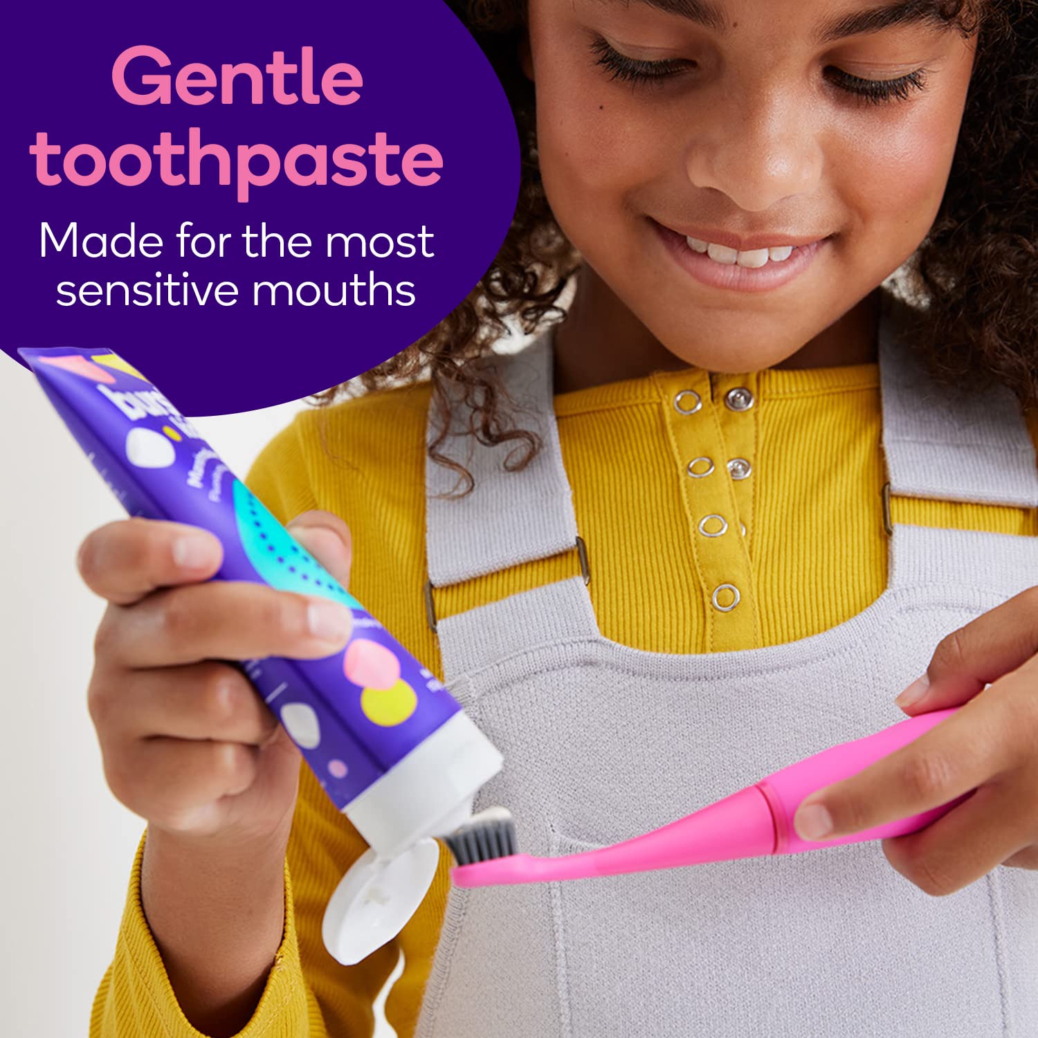 Recyclable BPA-free tube packaging for BURST Bubblegum Bonanza