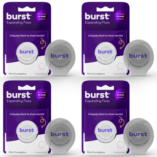 BURST Expanding Dental Floss Mint Eucalyptus 160 yards