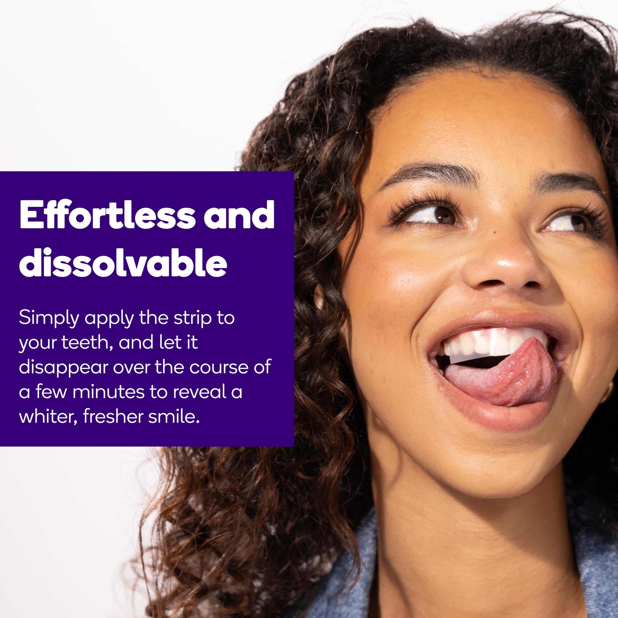 Efficacy badge: kills up to 93% of bad breath germs on packaging