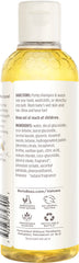 Close-up of Burt's Bees Baby Bee Tear Free Shampoo & Wash bottle