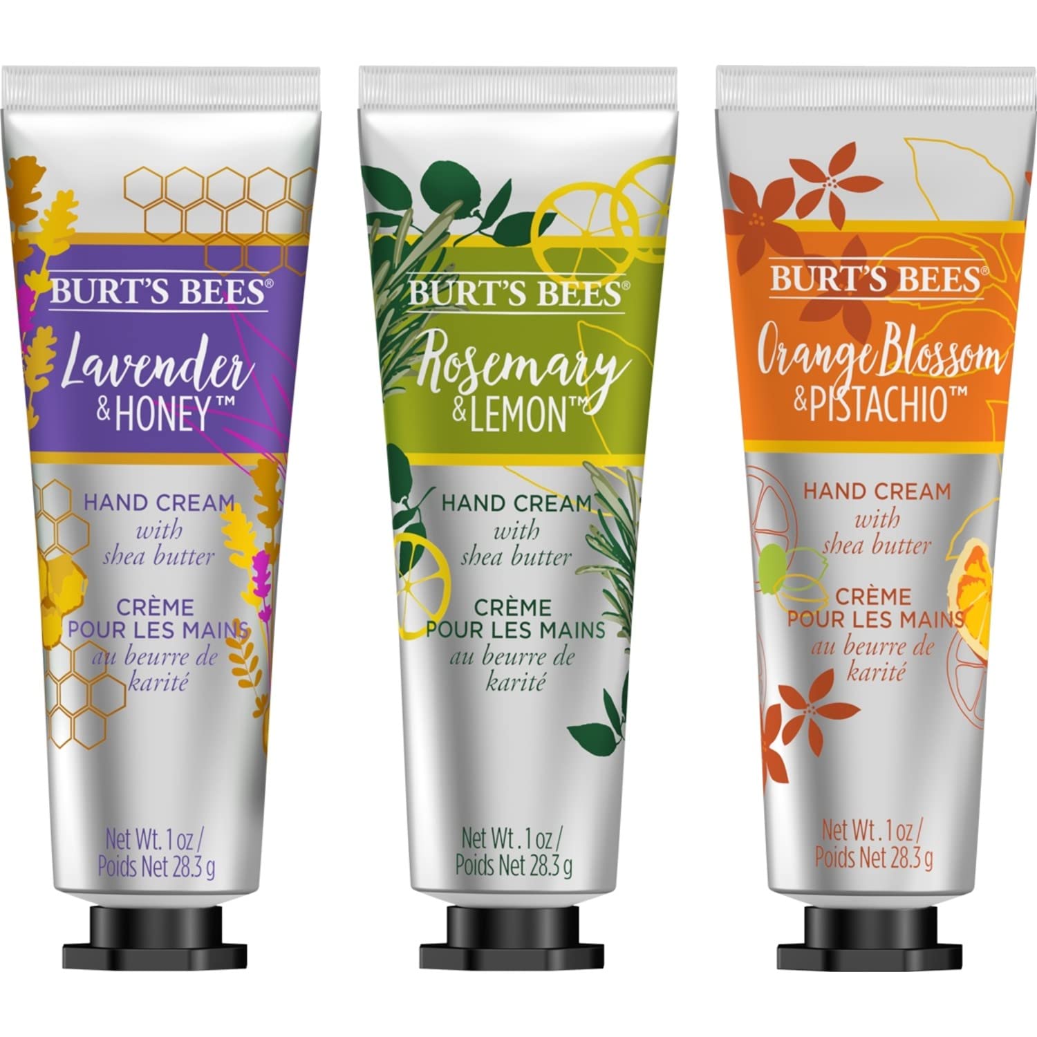 Burts Bees dermatologist-tested hypoallergenic badge signals gentle skin care