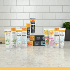 Label shows SLS-free, Triclosan-free and parabens-free ingredients