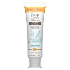Recyclable packaging for Burt's Bees Mountain Mint toothpaste 3-pack