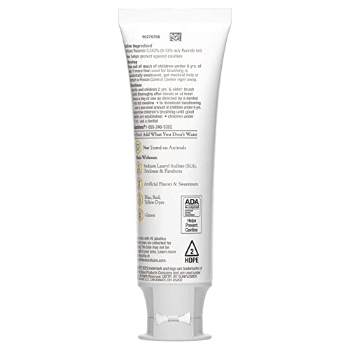 Lifestyle image showing toothpaste with a toothbrush.