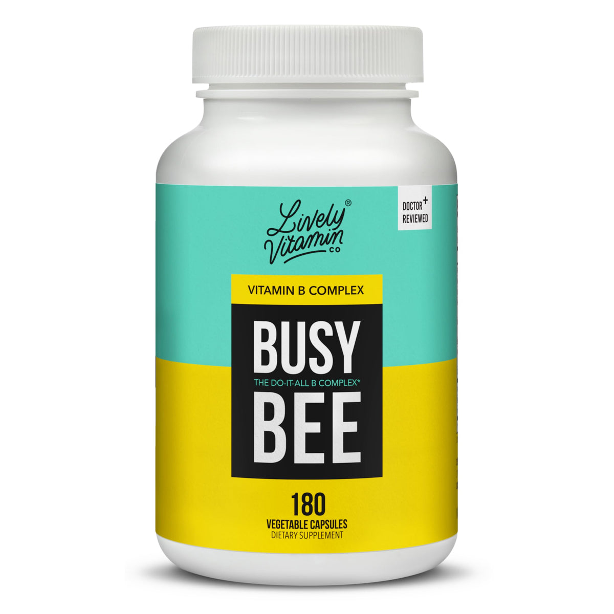 Busy Bee Vitamin B Complex bottle front view