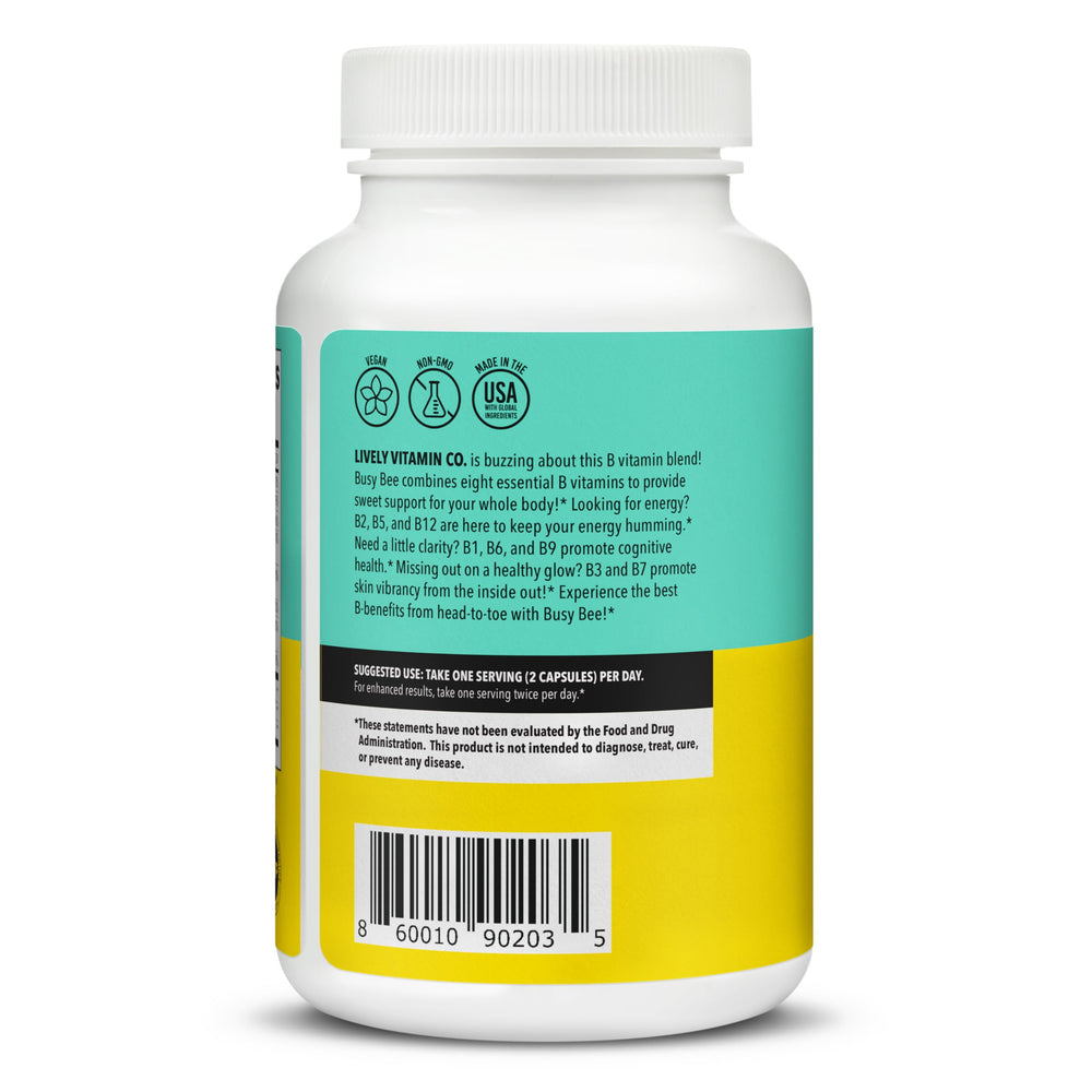 Busy Bee vegan capsules