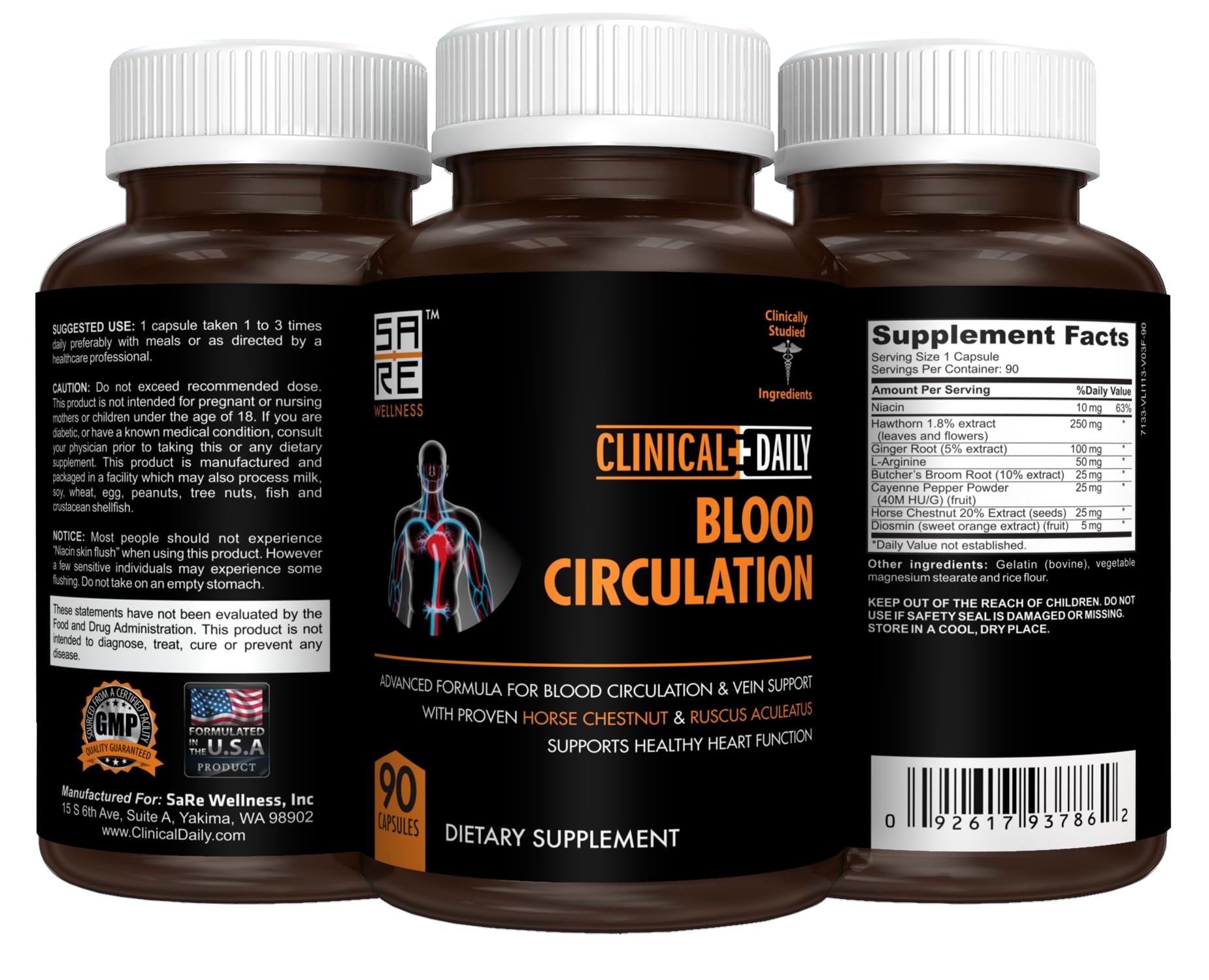 Butchers Broom extract for circulatory support