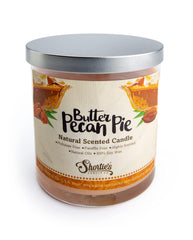 Butter Pecan Pie Soy Candle label and jar