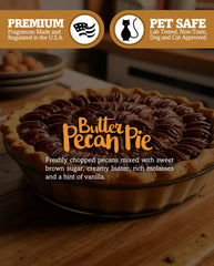 9 oz Butter Pecan Pie Soy Candle - phthalate free