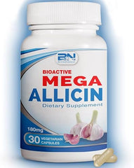 BuyNaturally Mega Allicin bottle with label, 30-count
