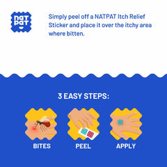 BUZZPATCH NATPAT Magic Patch colorful pattern and easy application for kids