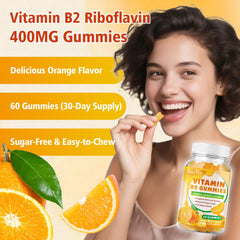 Sugar-free vegan Vitamin B2 gummies