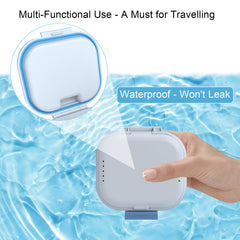 Top lid silicone waterproof ring for leak protection