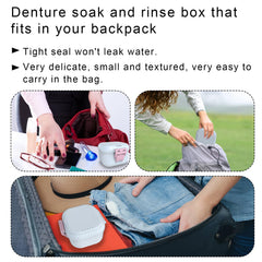 Top and bottom compartments with generous capacity dimensions