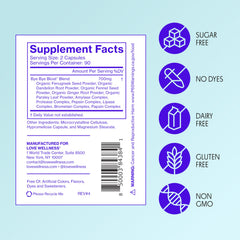 180-count bottle of Love Wellness Bye Bye Bloat