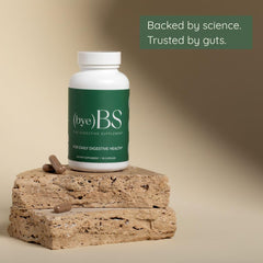 Illustration of reduced bloating and gas