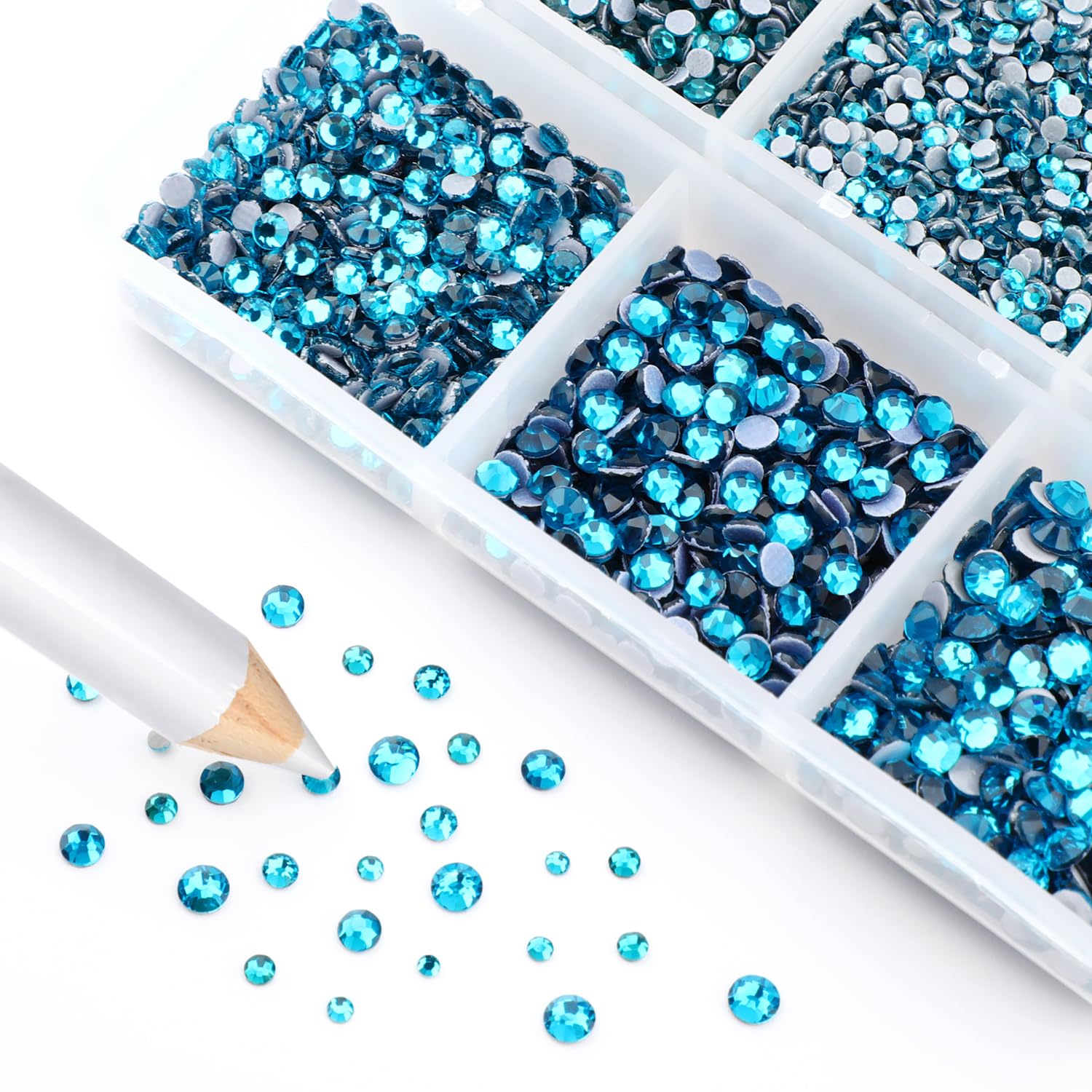 Bymitel wax pencil included to pick and place hotfix stones with ease.