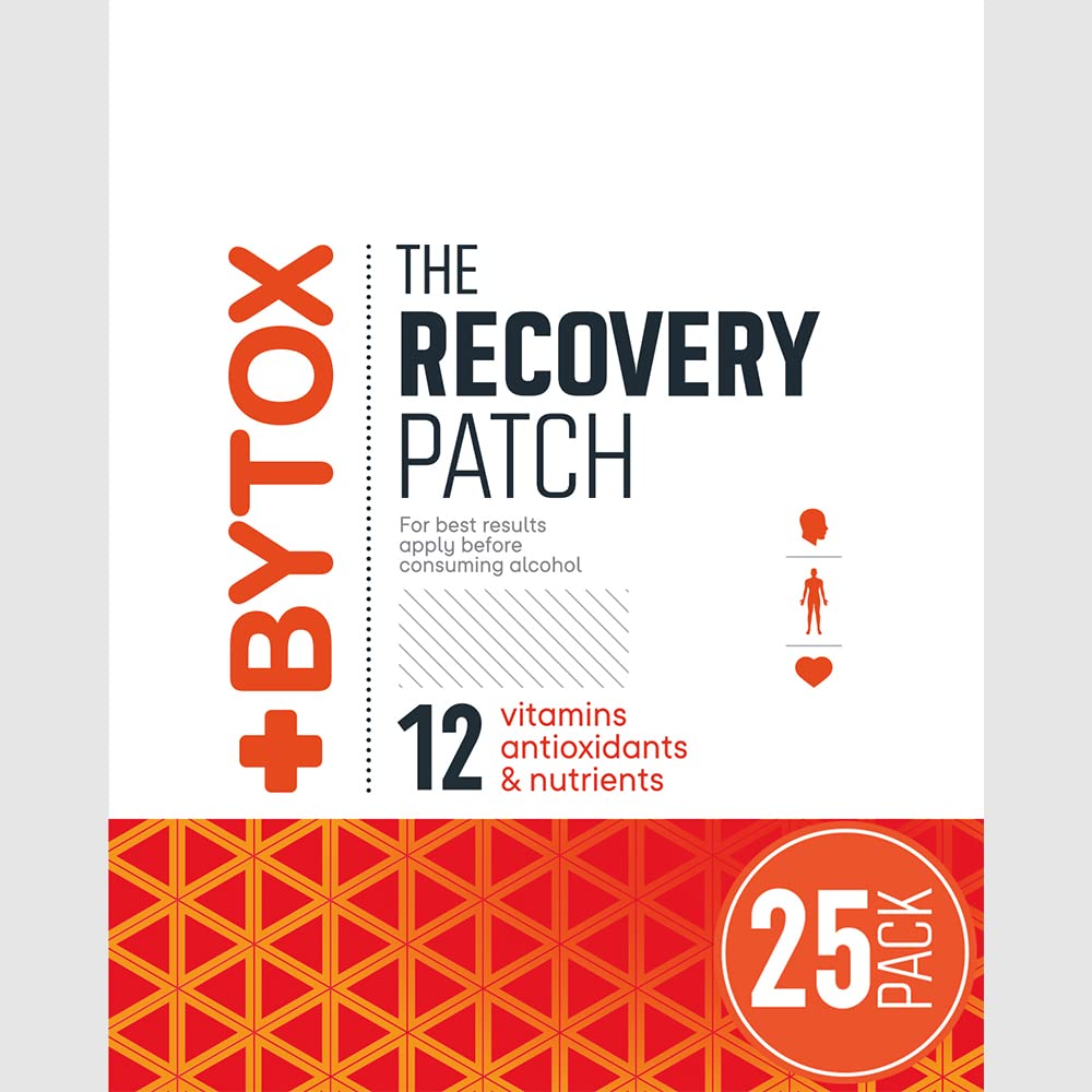 Hero image showing Bytox Recovery Patch 25 Pack