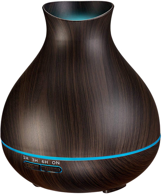 BZseed Aromatherapy Diffuser with wood-look finish
