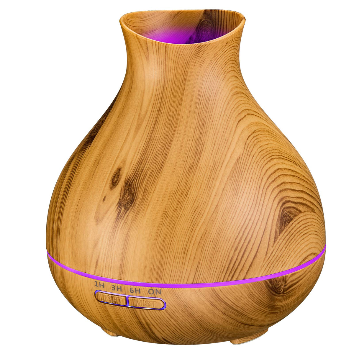 Front view of BZseed 550ml wood grain diffuser