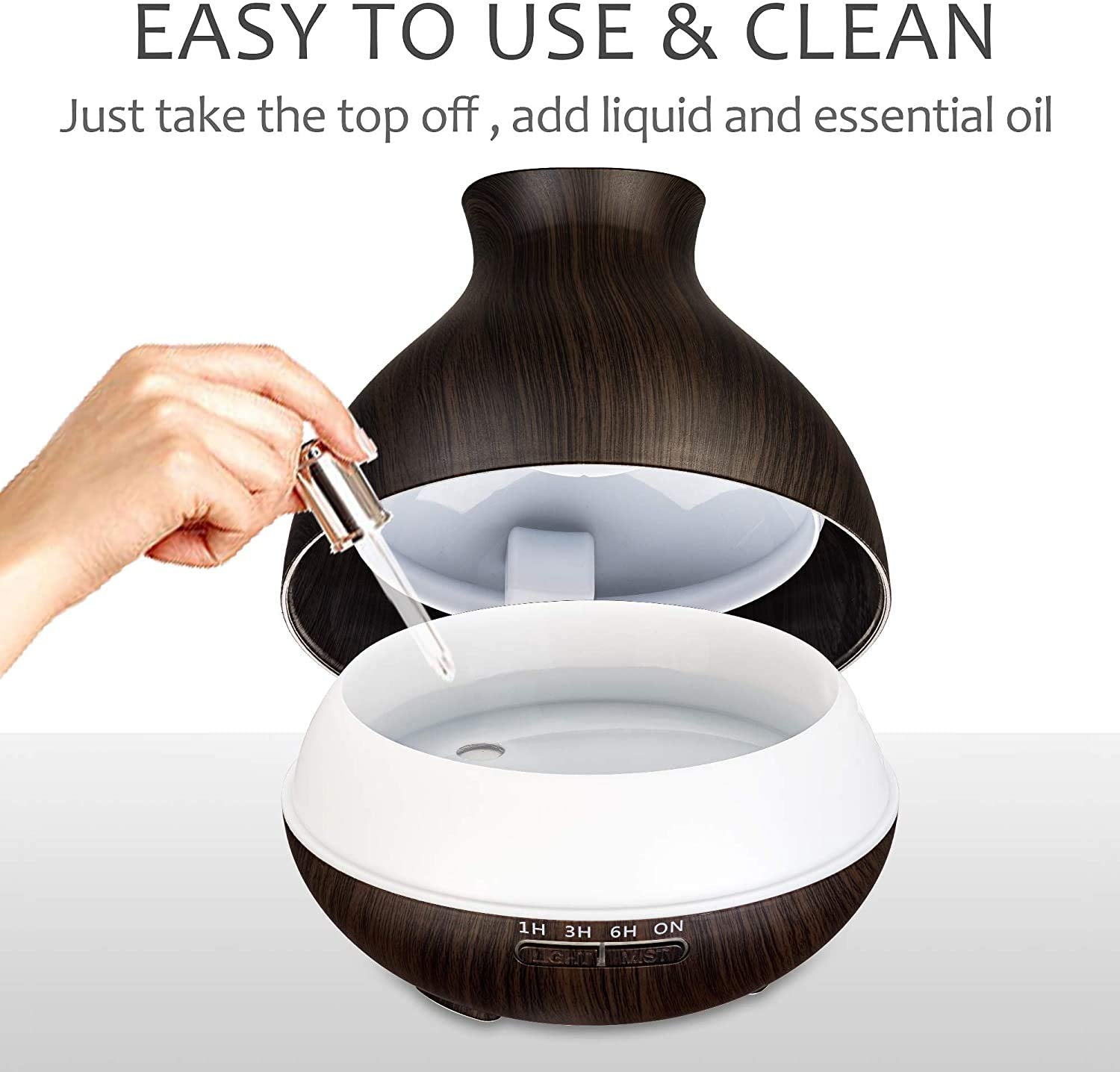 Waterless auto-off safety feature on diffuser