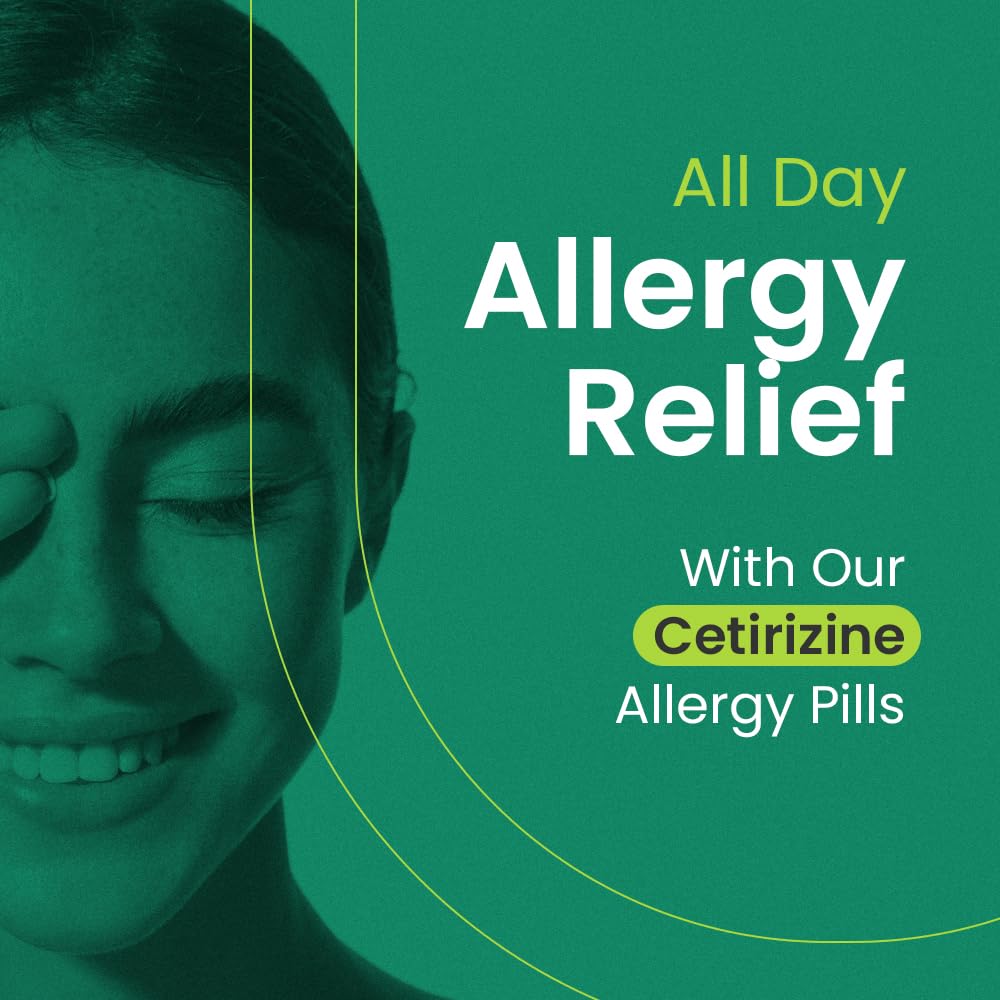 C'rcle non-drowsy cetirizine illustration emphasizes alertness