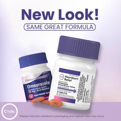 C'rcle Omeprazole bulk packaging for easy storage and quick access