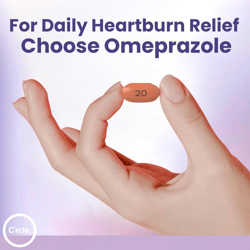C'rcle Omeprazole bulk value messaging showing affordable savings.