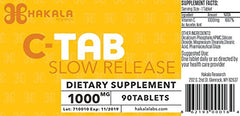 90-count bottle of C-Tab Vitamin C 1000 mg tablets