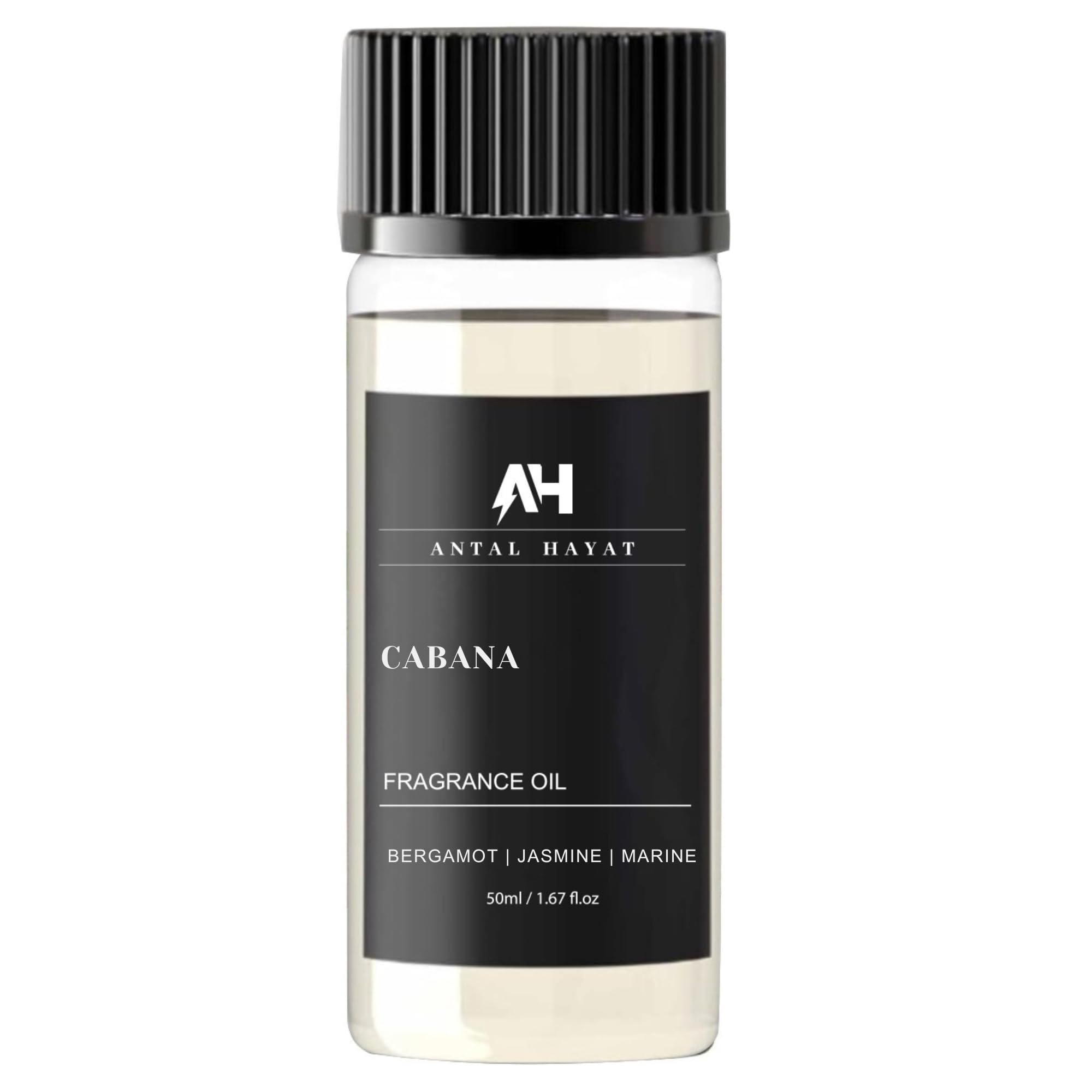 Cabana Diffuser Oil 50mL bottle with gold cap