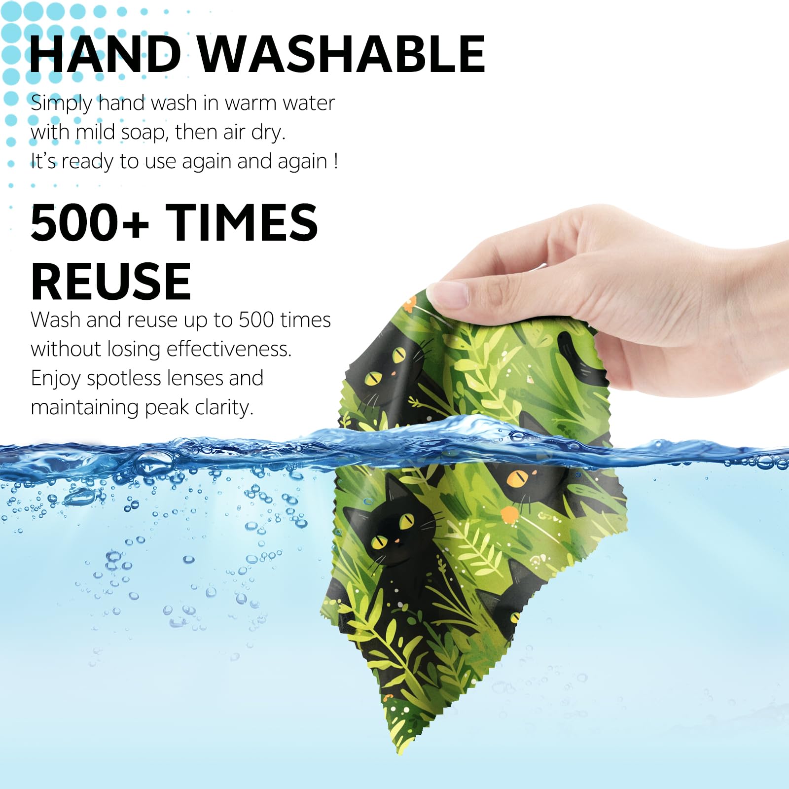Carrying out and portable design of cleaning cloths