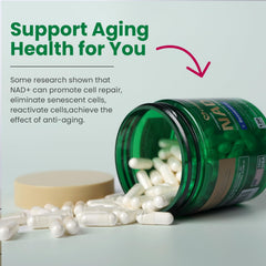 GMP-certified and non-GMO CABRHEART NAD+ bottle