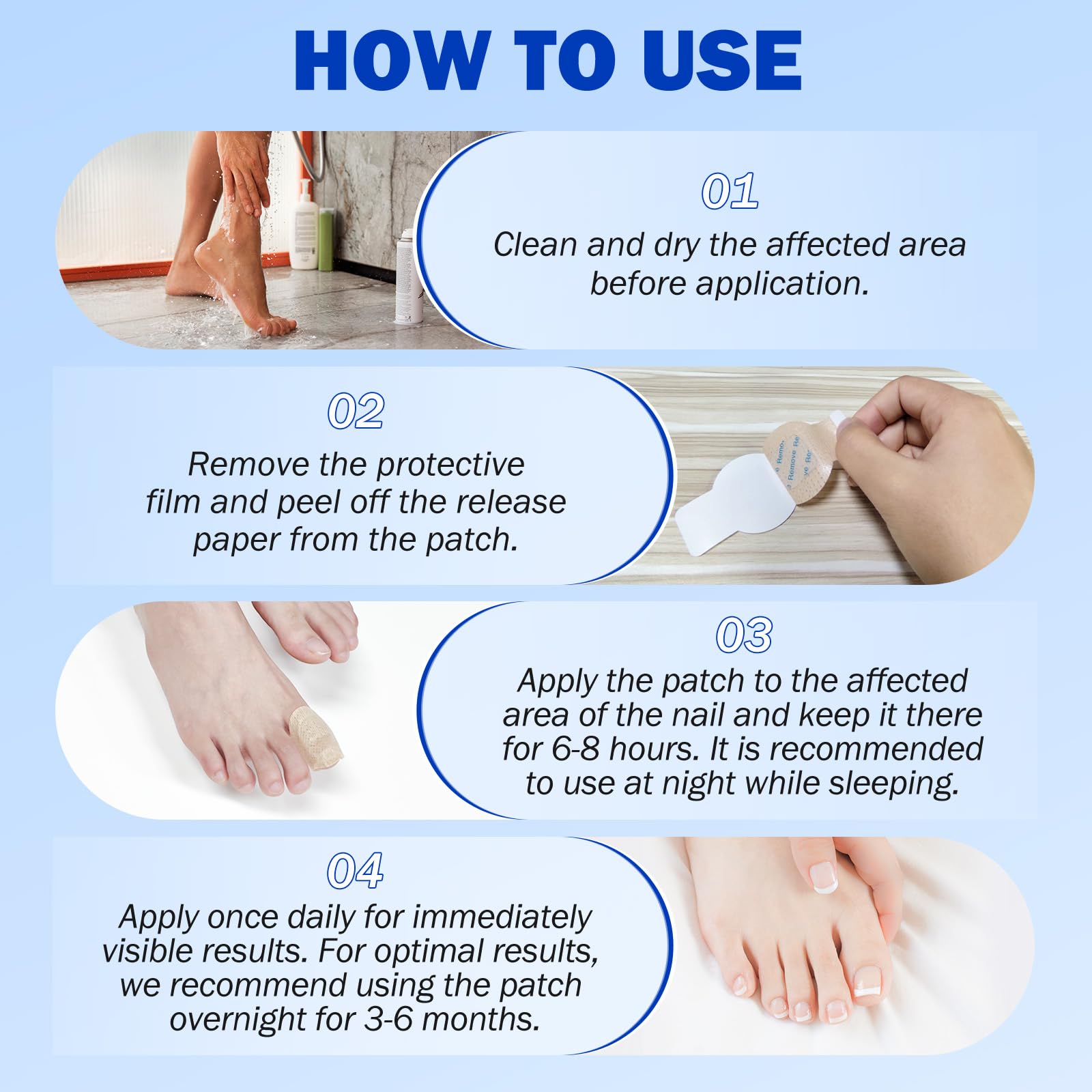 Cacukn hypoallergenic formula closeup showing gentle nail care.