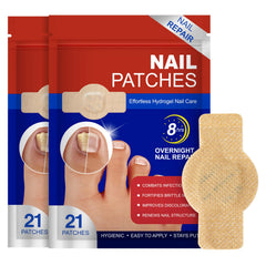 Cacukn toenail treatment 2-pack packaging; convenient at-home care for damaged nails.