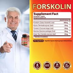 Cadane Forskolin two-pack bottles – two 60-capsule bottles side by side