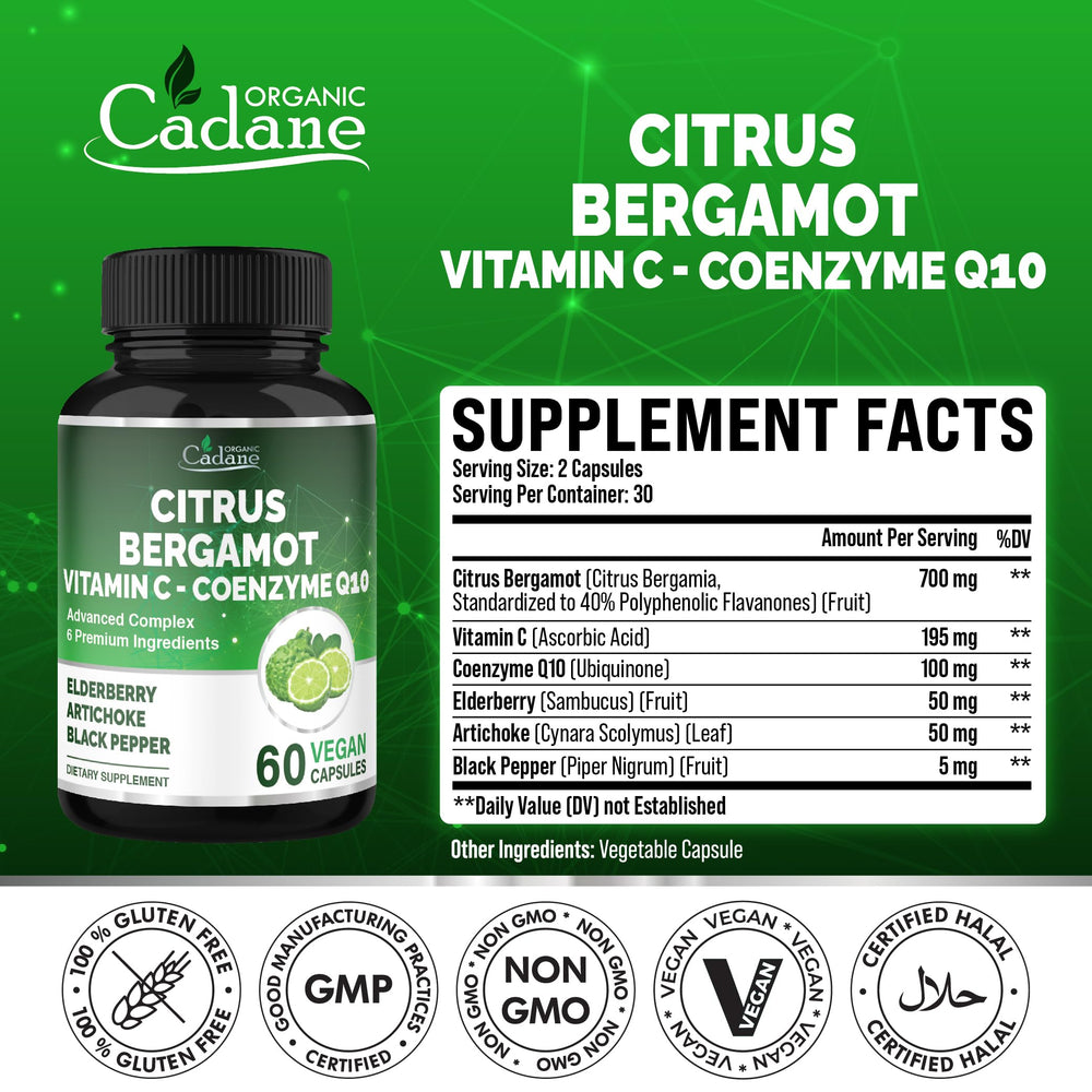 Two capsules per day serving size with 60 capsules bottle