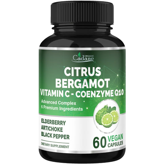 Cadane Citrus Bergamot supplement bottle – hero image