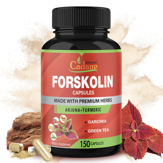 Cadane Forskolin 5-in-1 capsules bottle front view
