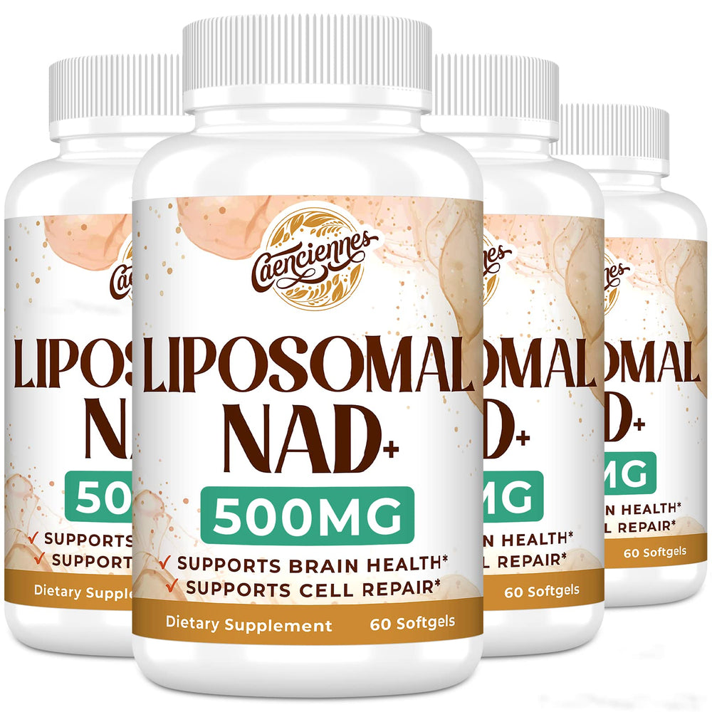 Caenciennes Liposomal NAD+ bottle front view for energy support