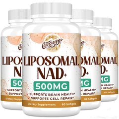 Caenciennes Liposomal NAD+ bottle front view for energy support