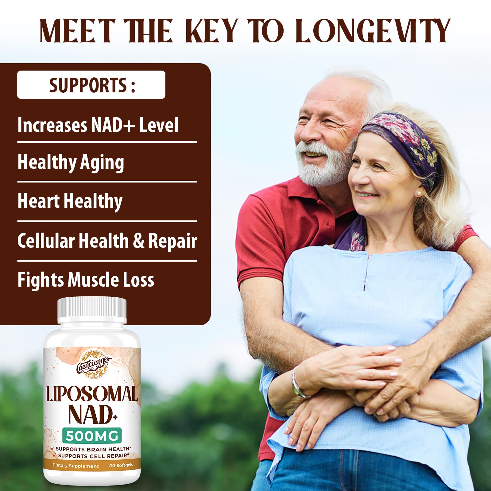 Caenciennes Liposomal NAD+ use in morning routine for steady energy