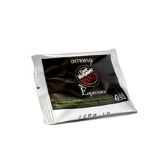 Product packaging with imported from Italy badge