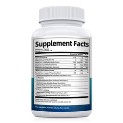 Caffeine-free brain health supplement packaging