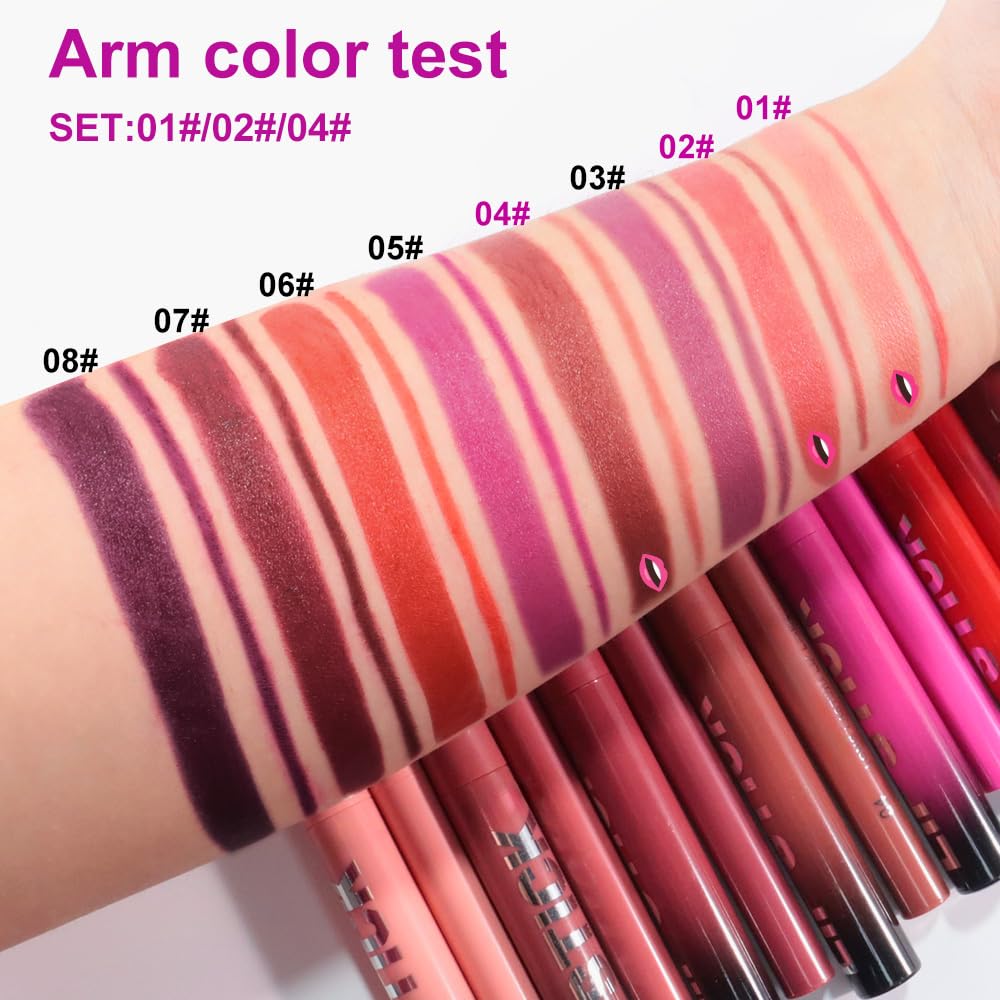 CAKAILA waterproof smudge-proof lip makeup in action for long wear.