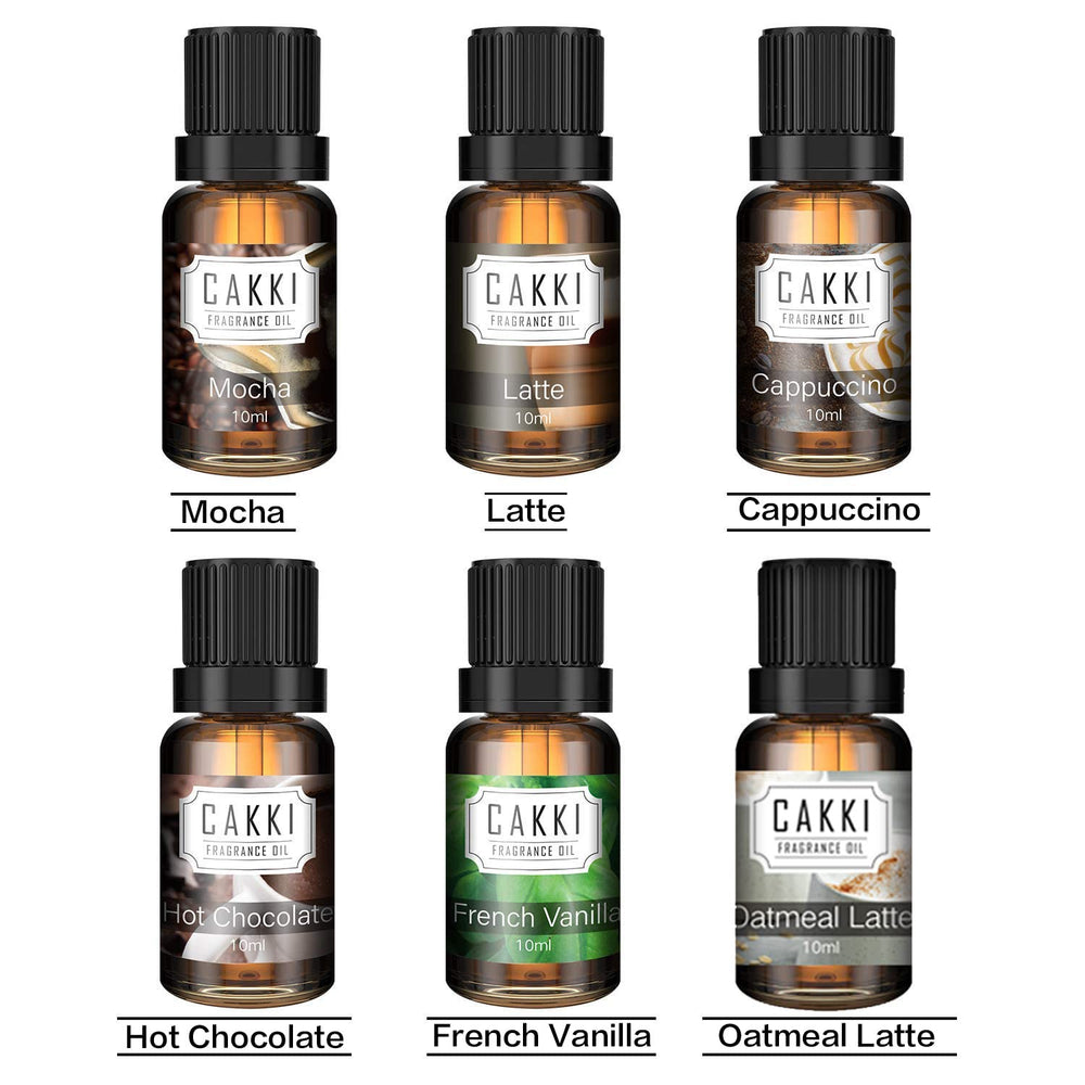 Cakki coffee fragrance oil set designed for diffusers