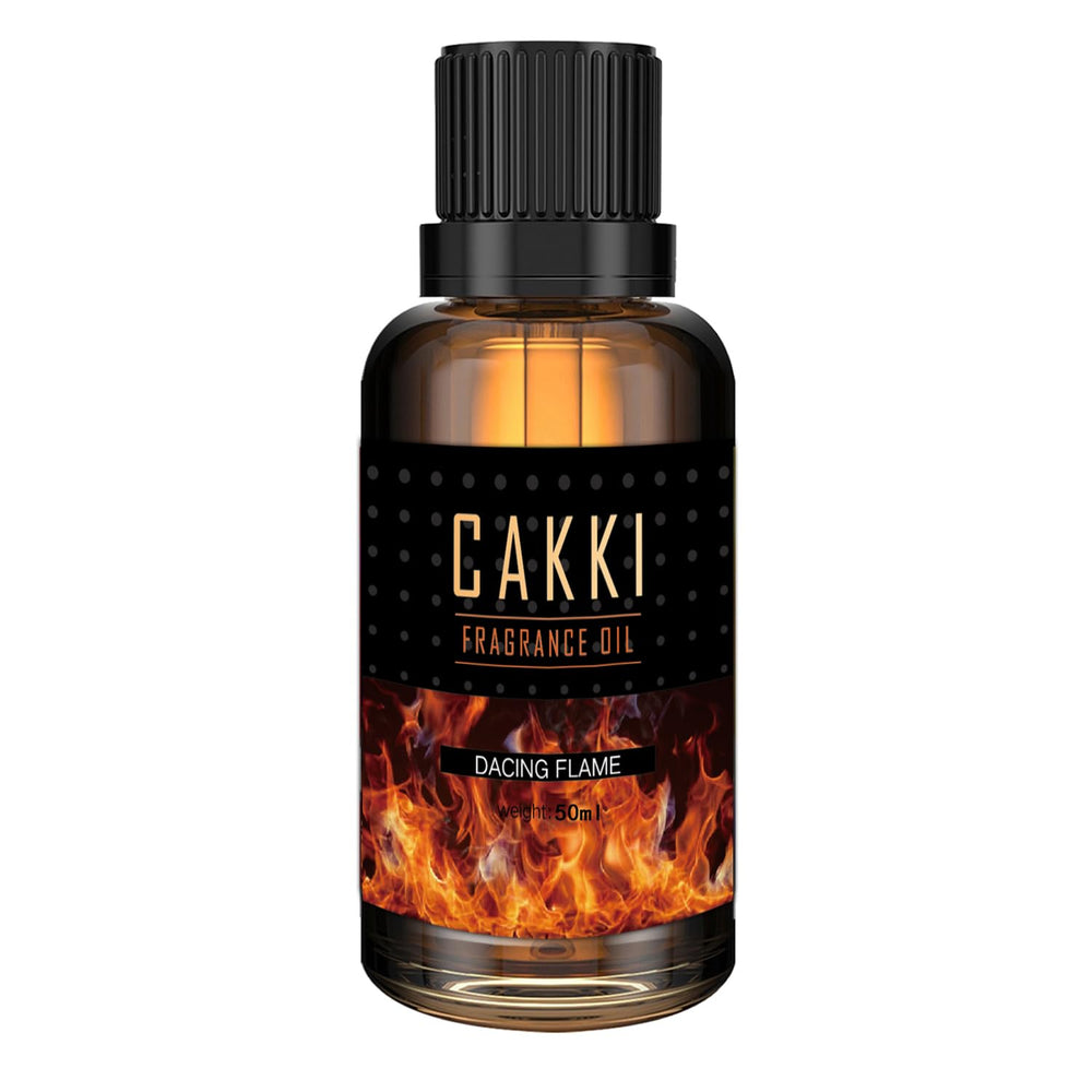 CAKKI Scent-Dancing Flame 50ml diffuser oil bottle with label