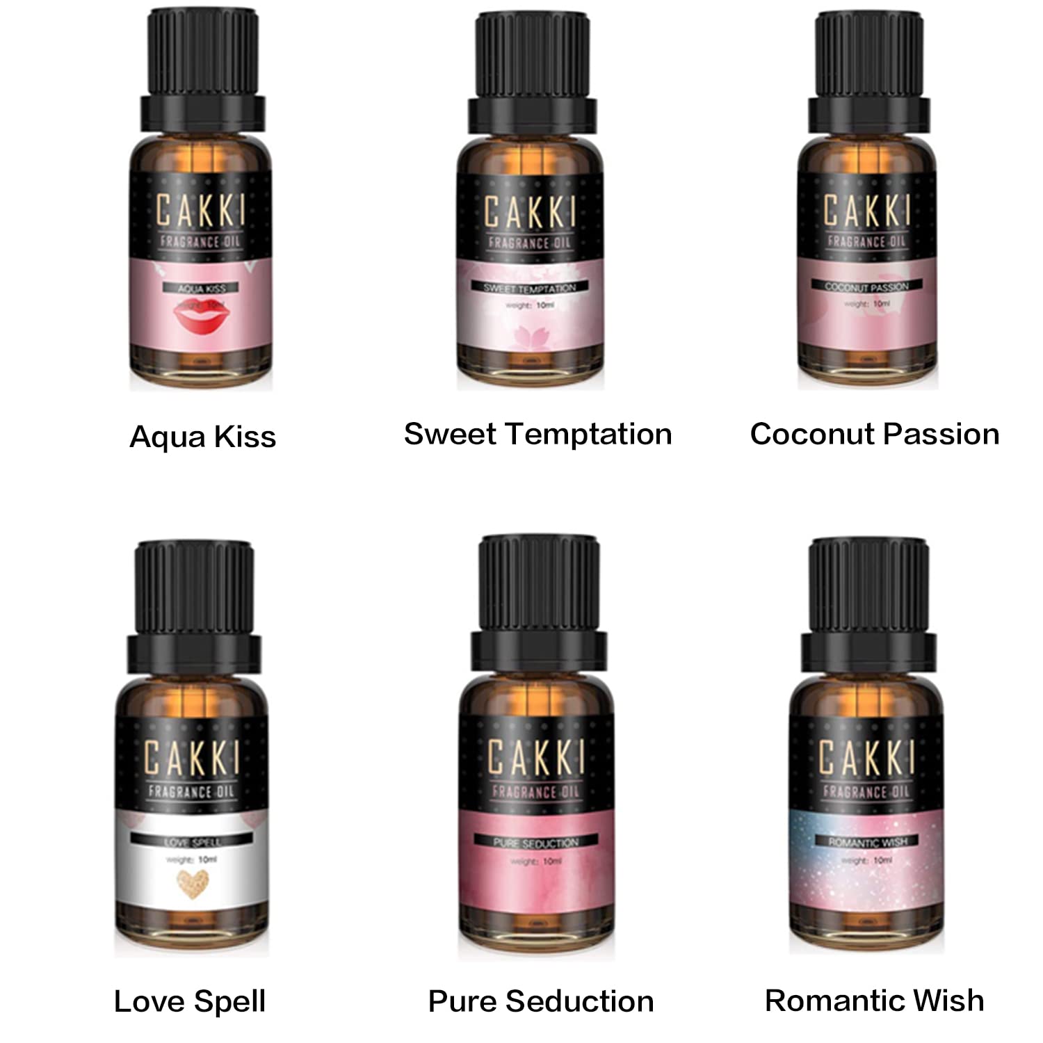 Pure Seduction CAKKI fragrance oil bottle
