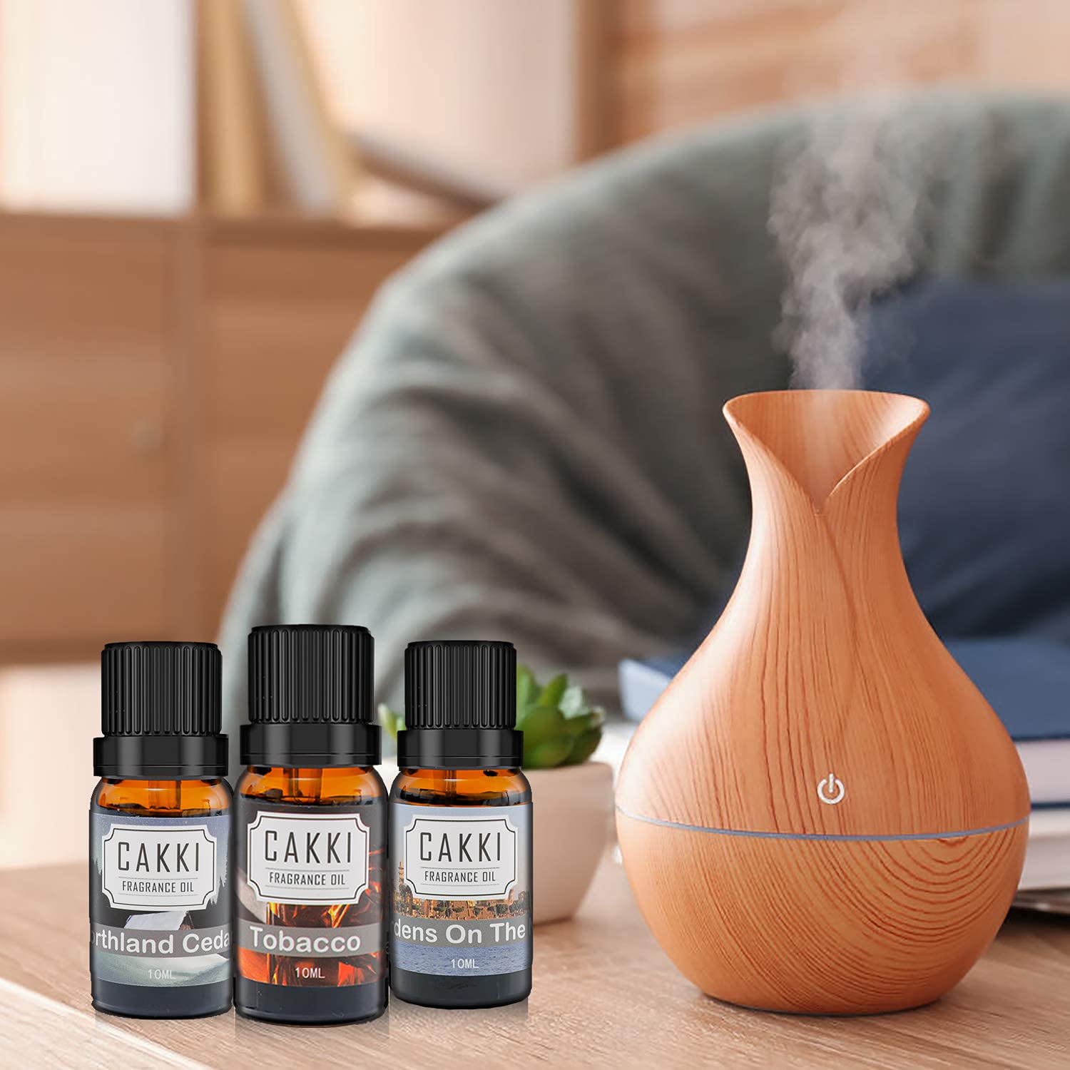 CAKKI Oils candle-making-use showing wax integration for scents