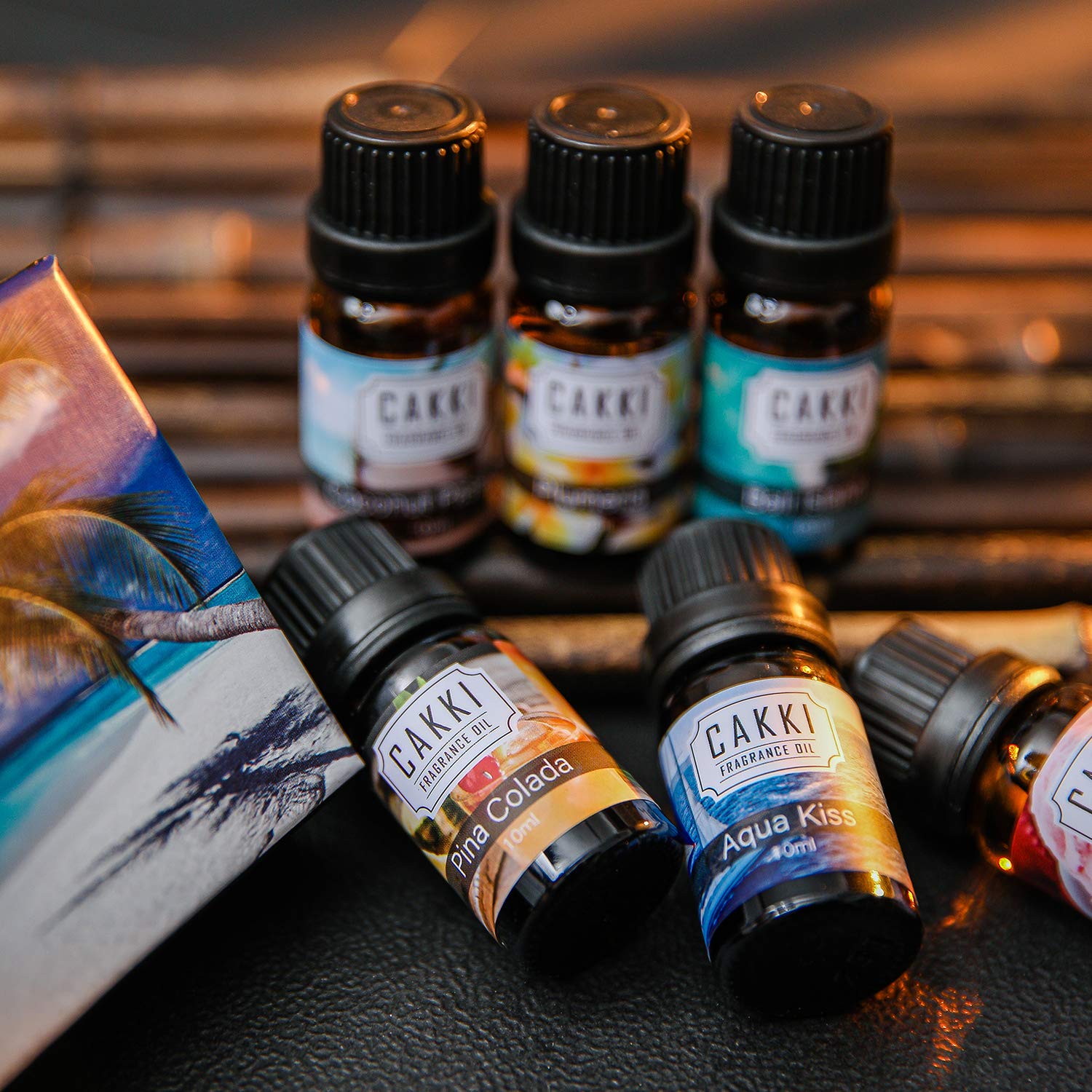CAKKI Summer Collection Bali Island fragrance oil 10ml bottle